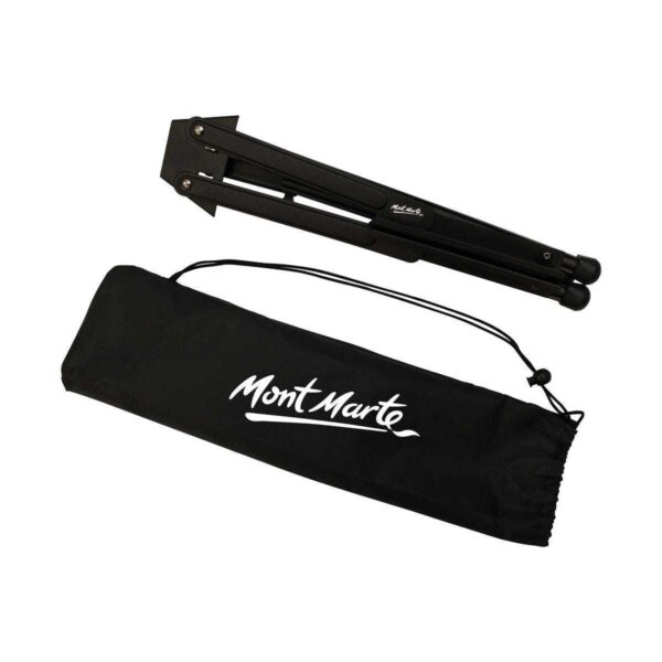 Mont Marte Black Aluminium Table Top Easel with Wings - Image 7