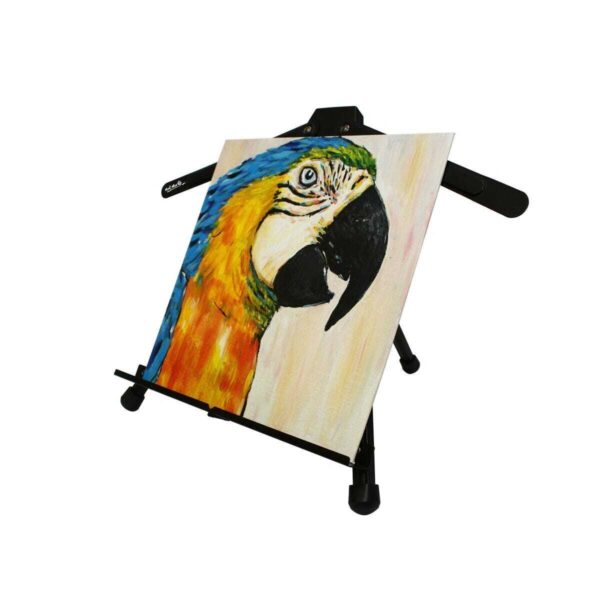 Mont Marte Black Aluminium Table Top Easel with Wings - Image 9