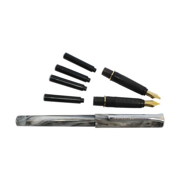 Mont Marte Fountain Pen Calligraphy 8 Piece Set 2 Nibs - Image 2
