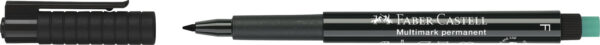 Faber-Castell Multimark Marker Permanent Black Fine - Image 2