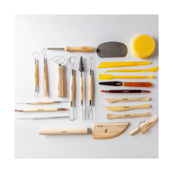 Mont Marte Pottery Tool Set 23pc - Image 5