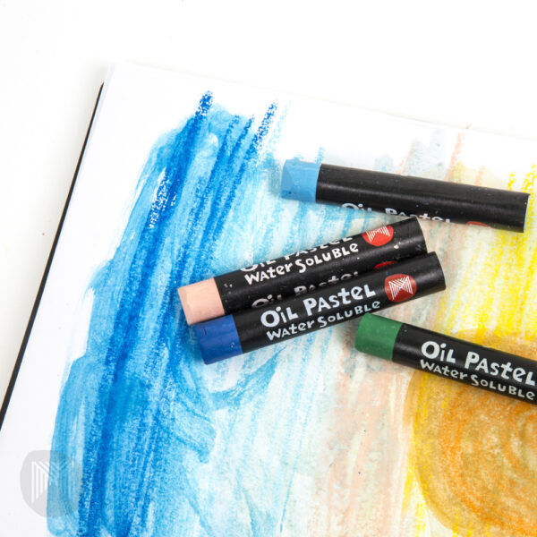 Micador Water Soluble Large Oil Pastels Set of 24 - Image 2