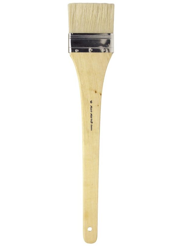 Mont Marte Long Handle Gesso Brush #6