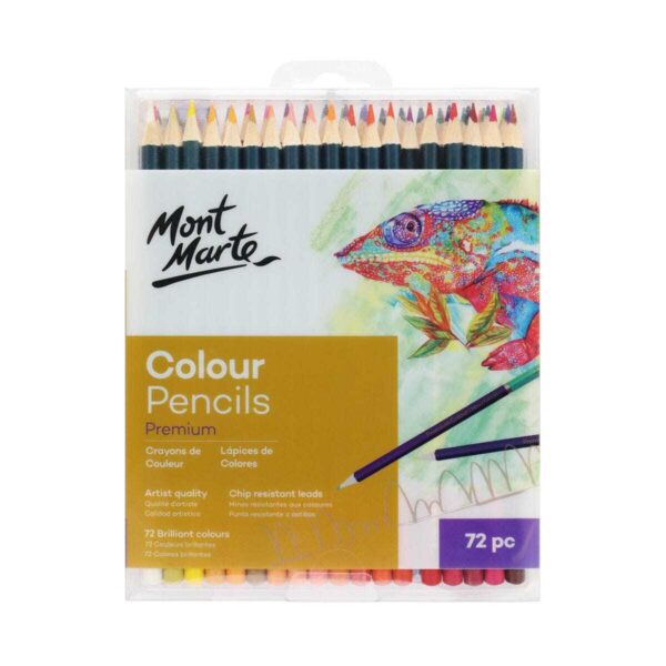 Mont Marte Premium Colour Pencils 72pc