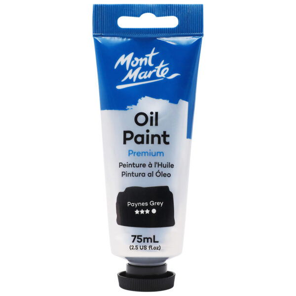 Mont Marte Oil Paint 75ml - Paynes Grey