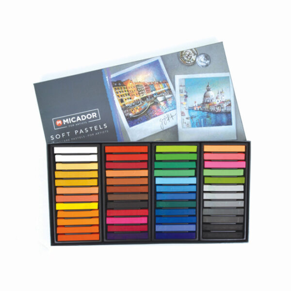 Micador for Artist Soft Pastels Square 48 Pack - Image 2