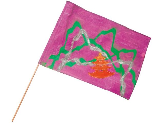 Calico Flag Pre-Cut 300 x 430mm Pack of 10 - Image 2