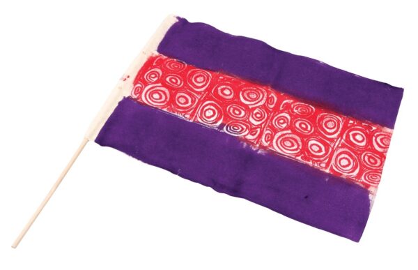 Calico Flag Pre-Cut 300 x 430mm Pack of 10 - Image 5