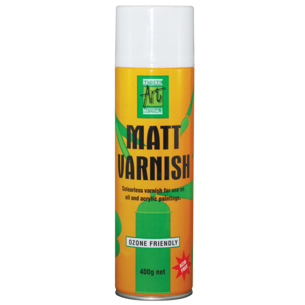 National Art Artist Varnish Matt Spray 400g