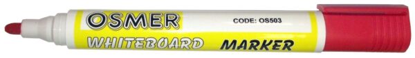 Osmer Whiteboard Marker Bullet Tip Pack of 12 Red