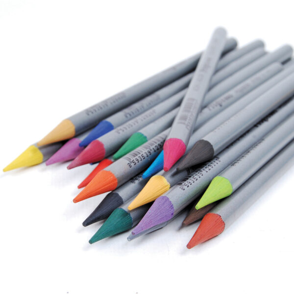 Koh-I-Noor Progresso Coloured Aquarell Watercolour Pencils Tin 24 - Image 2