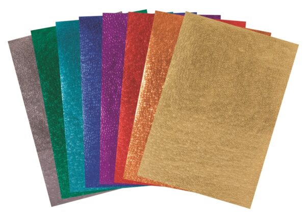 Metallic Scales Paper A4 Assorted Pk 40
