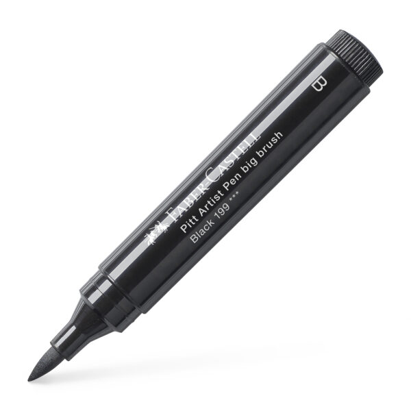 Faber-Castell Pitt Artists Big Brush Pen Indian Ink Black - Image 2