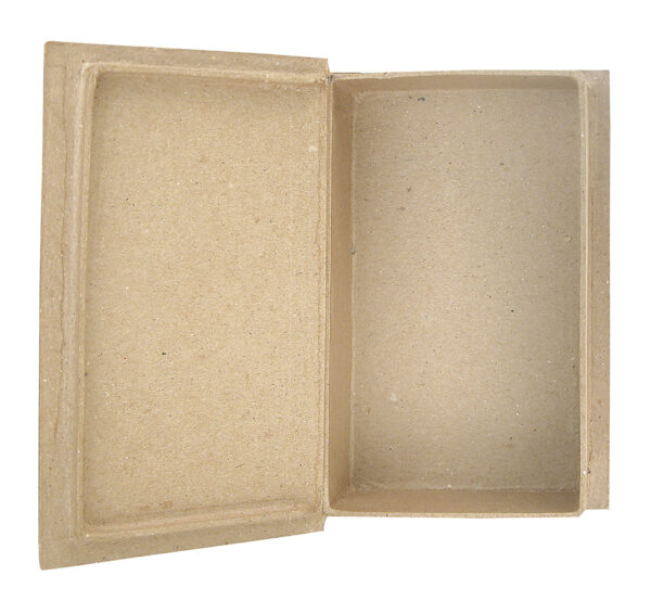 Papier Mache Box Book 17.5 x 12 x 4.5cm