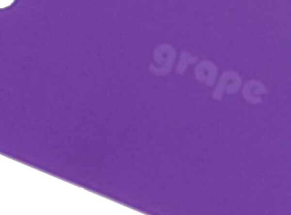 Polypropylene Coloured Grape/Purple Transparent 1250 x 650 x 0.6mm