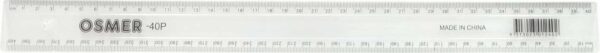 Plastic Clear Ruler 40cm