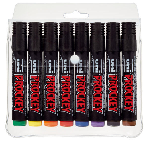 Uni Prockey Chisel & Bullet Tip Marker Wallets