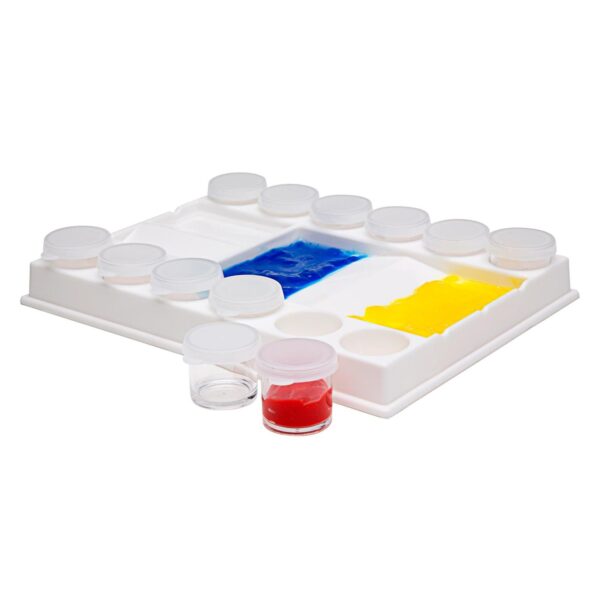 Royal & Langnickel Palette & Storage Cup Set 15x20cm 12cups - Image 3