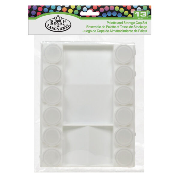 Royal & Langnickel Palette & Storage Cup Set 15x20cm 12cups