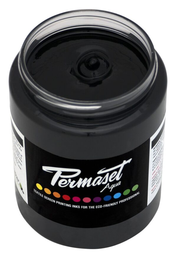 Permaset Aqua Fabric Ink 300ml - Black