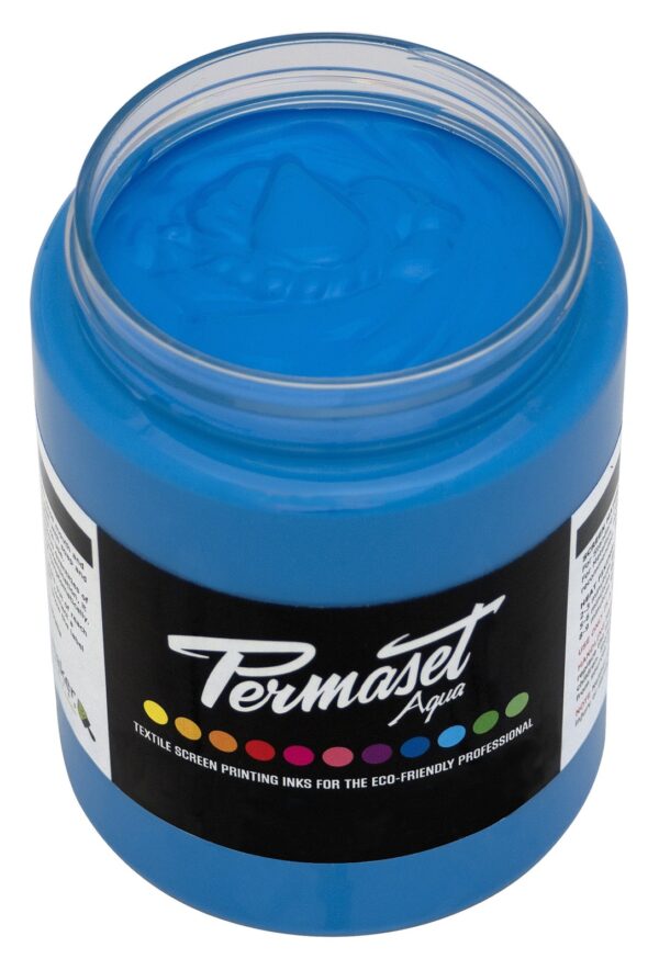 Permaset Aqua Fabric Ink 300ml - Light Blue
