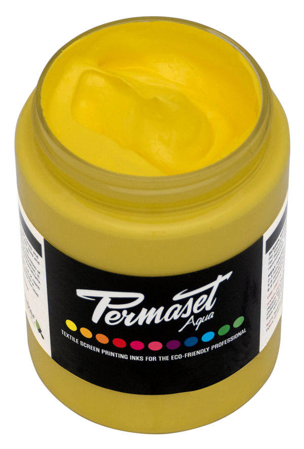 Permaset Aqua Fabric Ink 300ml - Mid Yellow