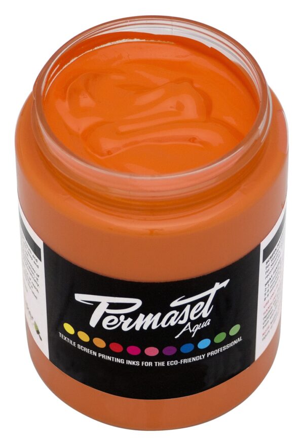 Permaset Aqua Fabric Ink 300ml - Orange R