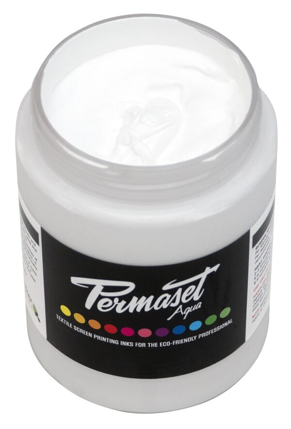 Permaset Aqua Fabric Ink 300ml - White