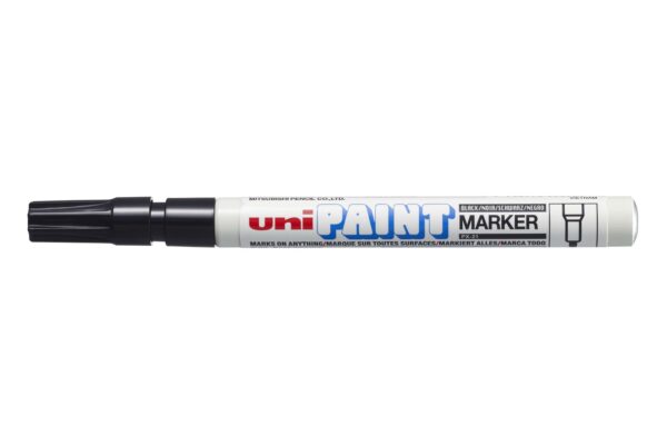 Uni PX-21 Paint Marker Medium Bullet 1.2mm Tip Black