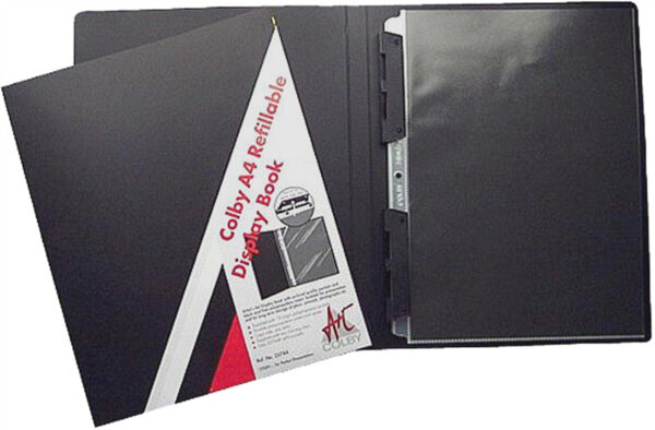 Colby Refillable A4 Art Display Book 20 Pages