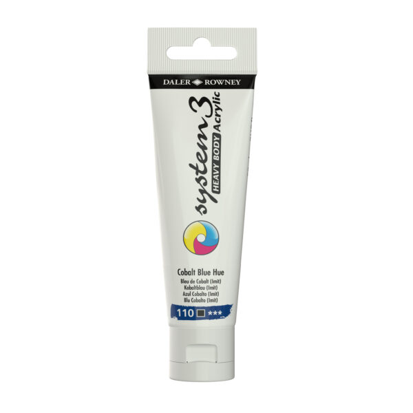 Daler-Rowney System3 Heavy Bodied Acrylic Paint 59ml Cobalt Blue Hue