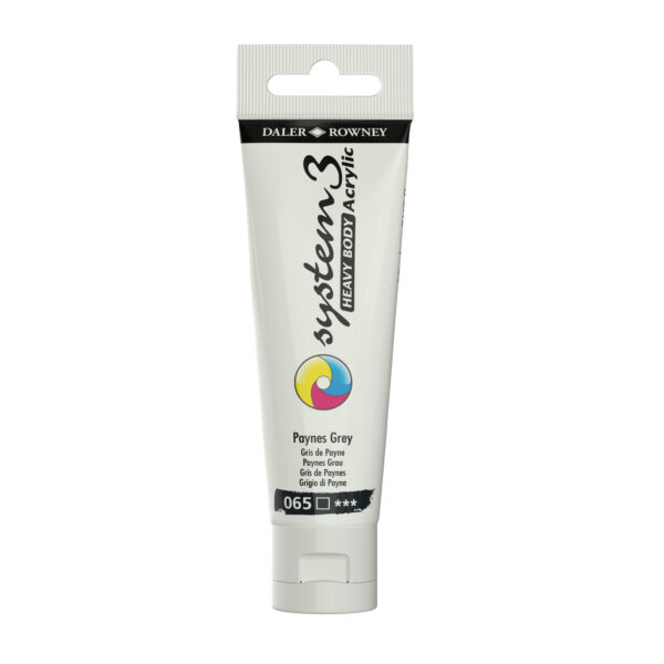 Daler-Rowney System3 Heavy Bodied Acrylic Paint 59ml Paynes Grey