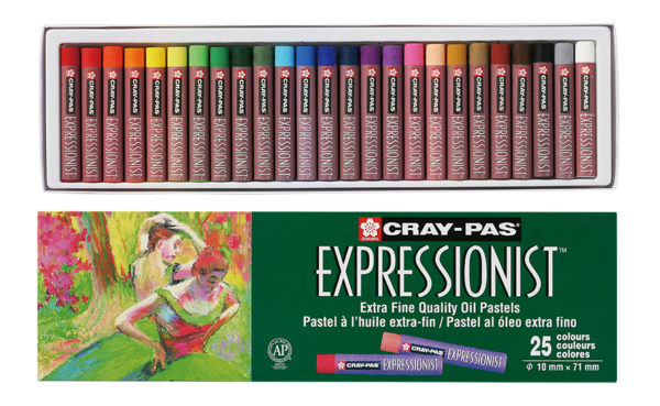 Sakura Cray-Pas Expressionist Oil Pastels - 25 Set