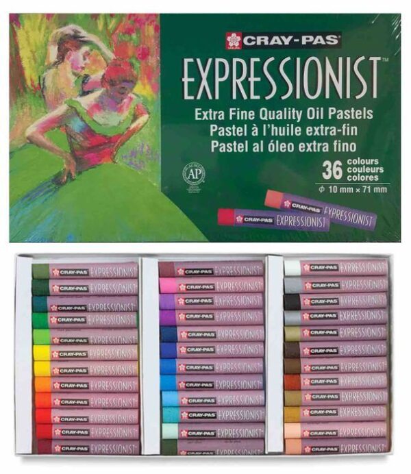 Sakura Cray-Pas Expressionist Oil Pastels - 36 Set