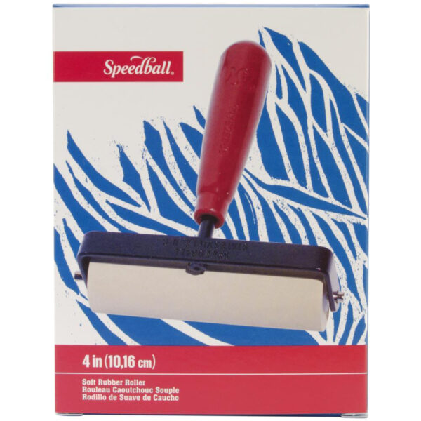 Speedball Deluxe Soft Rubber Brayer/Roller 10cm/4"