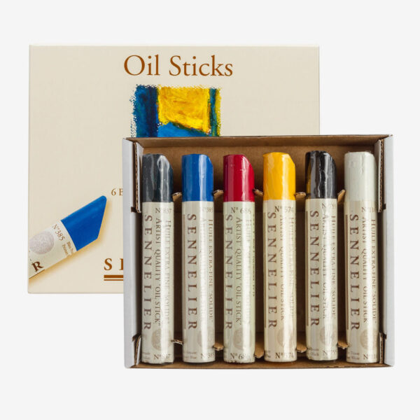 Sennelier Oil Paint Stick Regular Set of 6 - Image 2