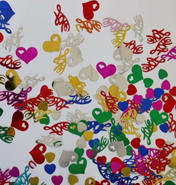 Sequins Love & Hearts Mix Asst 35g - Image 2