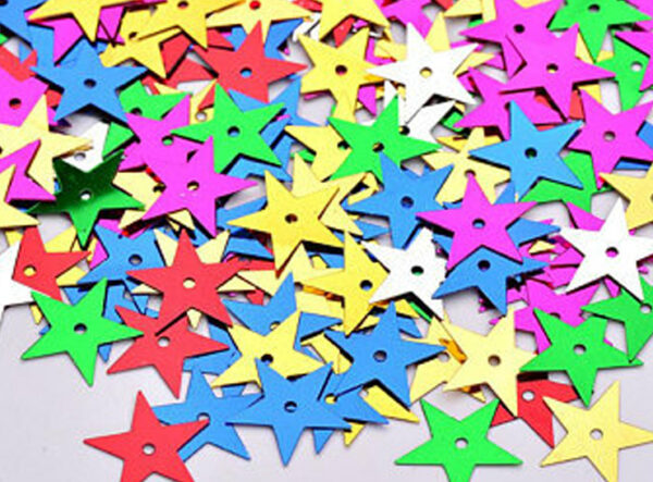 Bulk Sequins Stars 50g - Image 2