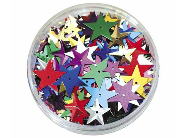 Bulk Sequins Stars 50g