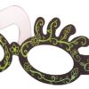 Rainbow Reveal Scratch Art - Glasses 5 Designs Pack of 20 w/ Scrapers - Image 2