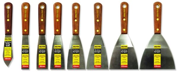 Metal Blade Scraper wooden handle 38mm - Image 2