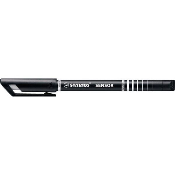 Stabilo Sensor Fineliner 0.3mm Box of 10 Black