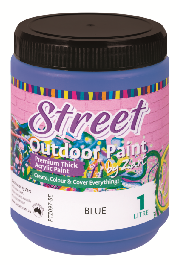 Street Outdoor Paint 1L Blue