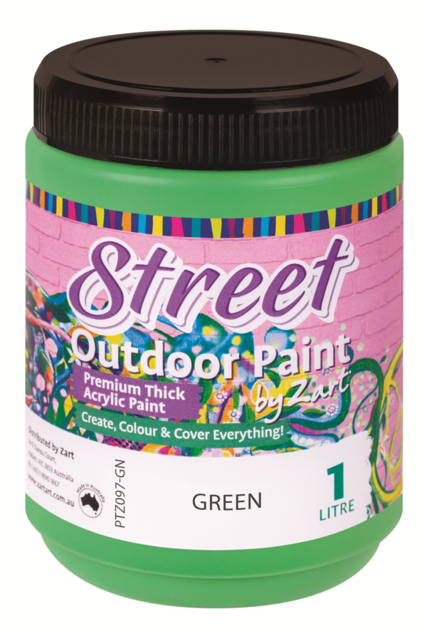 Street Outdoor Paint 1L Green