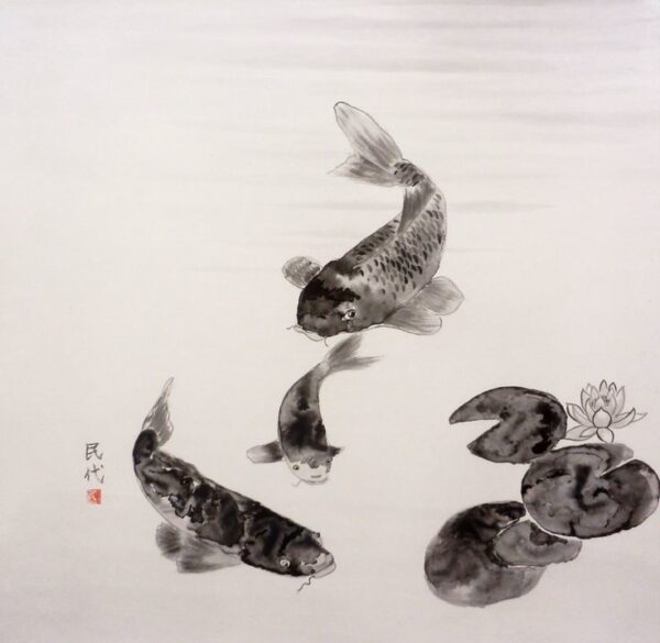 Sumi Traditional Japanese Ink 180ml Black - Image 2