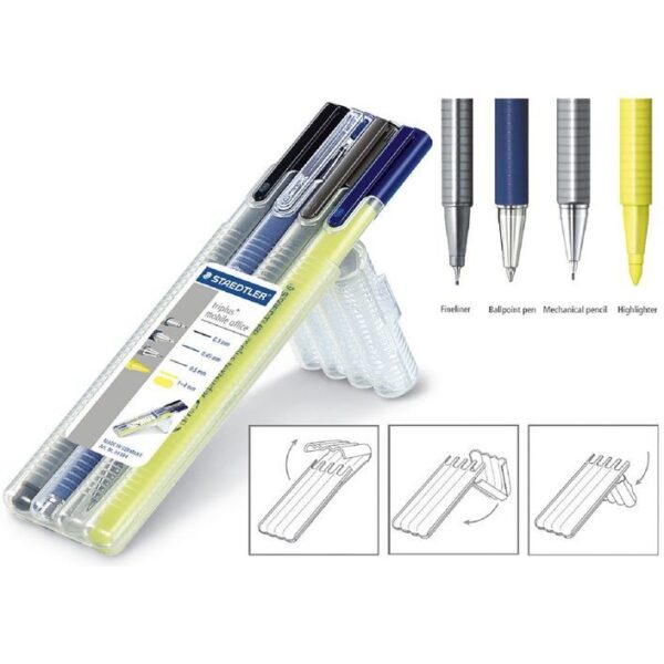 Staedtler Triplus Mobile Office Set of 4 - Image 3
