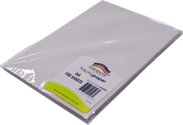 Tracing Paper A3, 90gsm 100 Sheets White