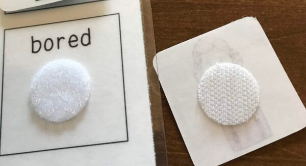 VELCRO Brand Hook and Loop Dots 22mm White 62 Pack - Image 3