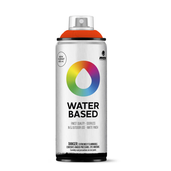 Montana Water Based Spray Paint 400ml - Naphthol Red