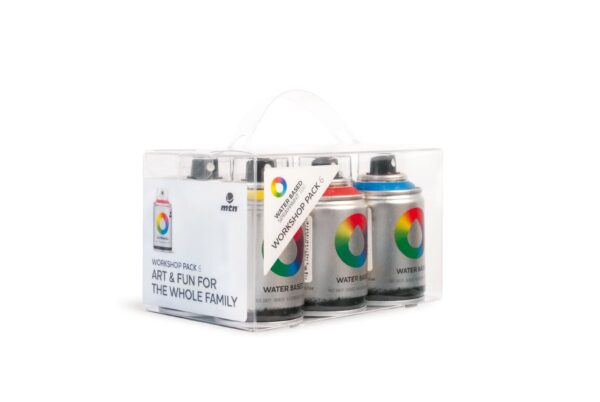 Montana Water Based Workshop Pack Set of 6 100ml Cans